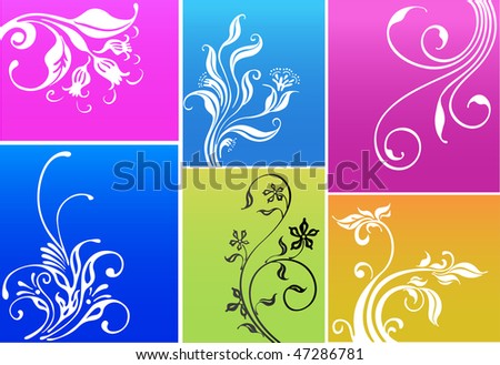 Flores vector design. abstract Flores vector design. abstract