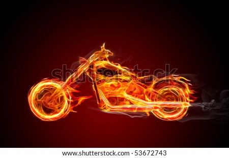 Flames Bike