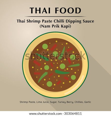 Thai Shrimp Paste Chilli Dipping Sauce Thai Food