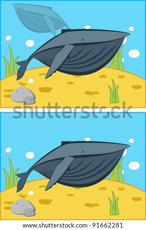 cartoon humpback