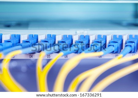 servers in a technology data center