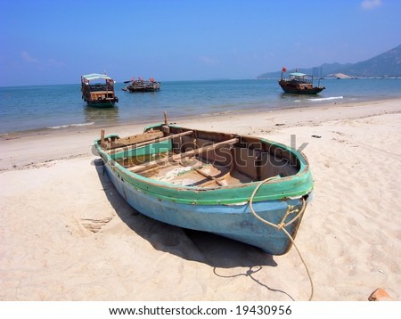Boat On Shore