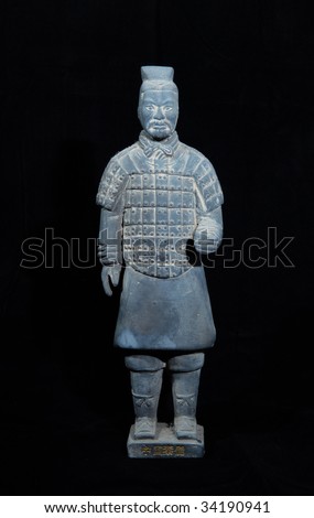 terracotta army figure in china