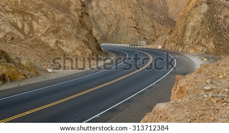 Curved road
