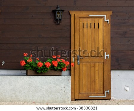 french style door entrance