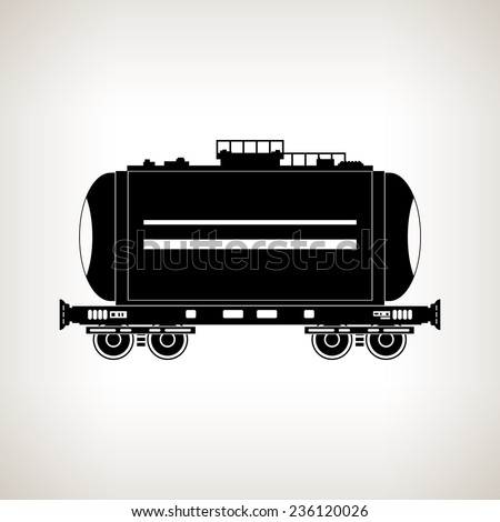 train oil tank clipart