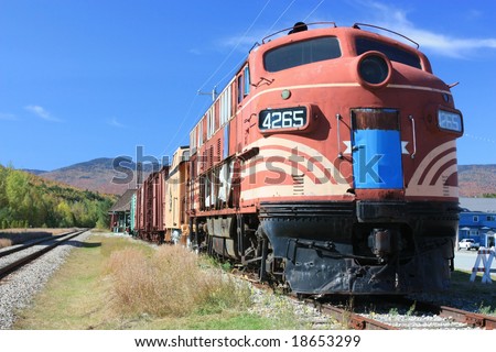 Old Abandon Train in New Hampshire