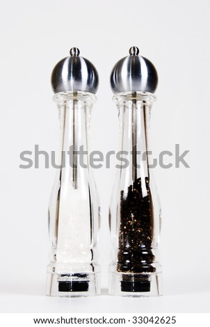 Elegant salt and pepper grinder
