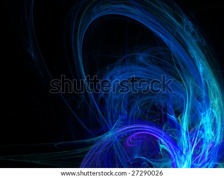 blue energy wave