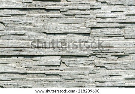 Texture of decorative concrete fence, background