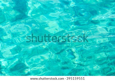 Transparent turquoise sea water, natural background