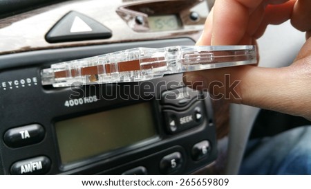 Car radio and cassette