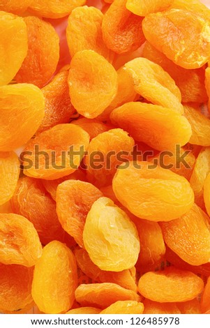 Delicious dried apricots