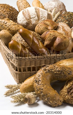 Various bakery products