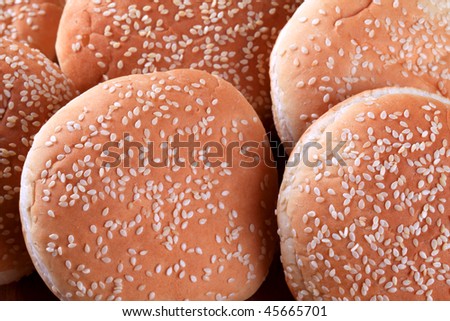 Sesame seed buns