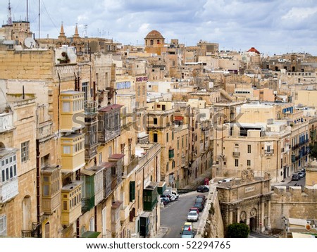 city of Malta, Europe