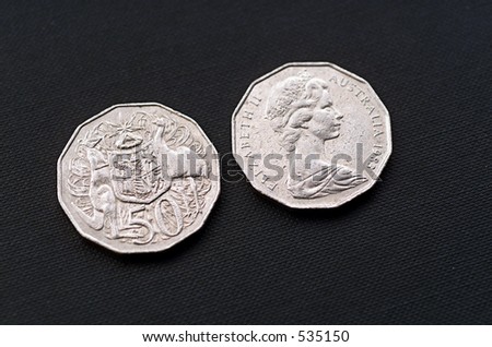 Australian Fifty Cent Coins