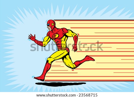 Superhero Running