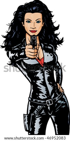 Sexy Secret Agent girl