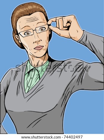 stock-vector-stern-librarian-adjusting-her-glasses-74402497.jpg