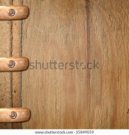 Wooden background for photo or congratulatory card
