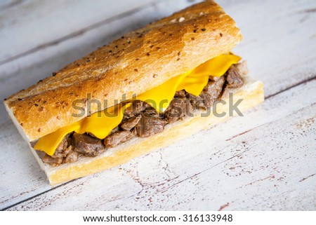 braised meat sandwich