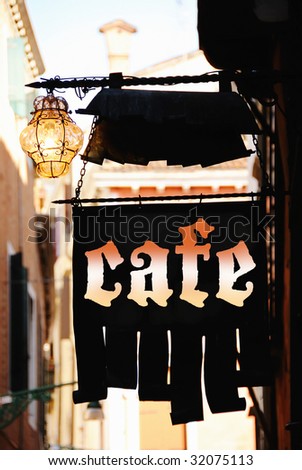 Sign Cafe