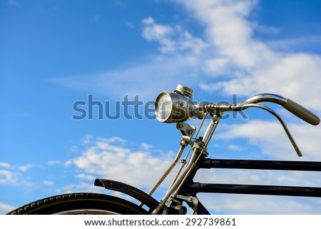 Headlight Vintage bicycle