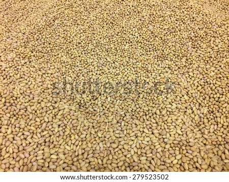 Beans peruano bulk, product of Mexico. Healthy food.