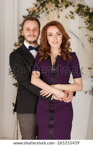 Sexy passion couple in love. Portrait of beautiful young man and woman dressed in classic clothes.sexy couple, lovers people, elegance pretty, classic