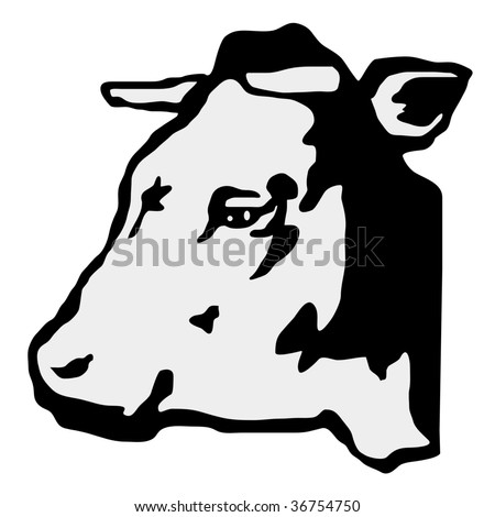 cow head profile