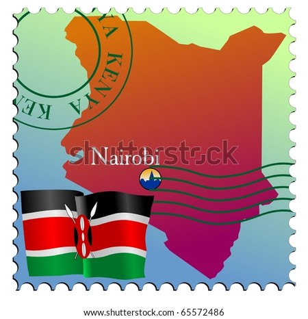 kenya stamp