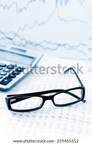 checking accounts with a calculator
