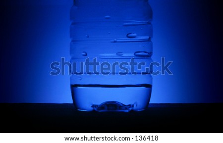 Blue Bottled Water