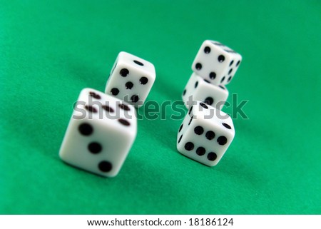 gamble casino cubes bet risk win or lose luck game
