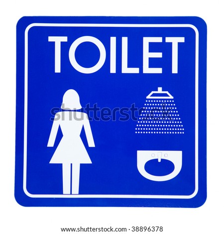 Ladies Toilets Sign