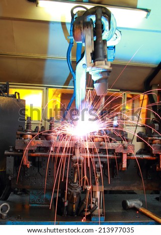 Welding Robot Machine Automotive Industry