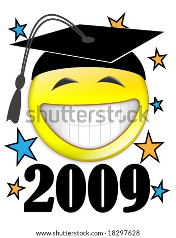 graduate smiley face