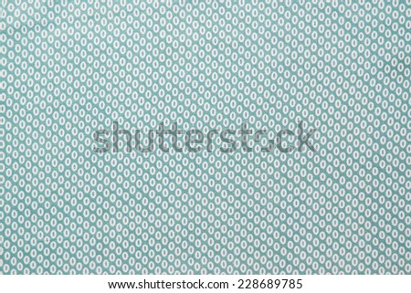 Printed cloth background with vintage oval pattern  for scrapbooking and greeting cards