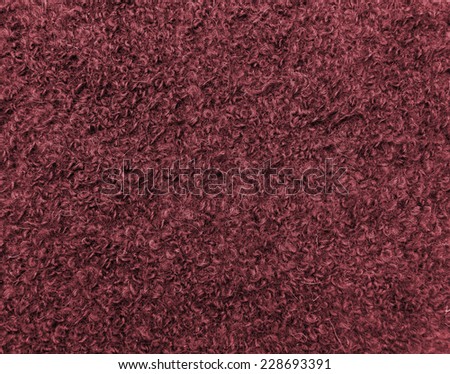 Warm wool colored cloth with sheep curled nap. Background useful new year cards and swatch for winter fashion collections