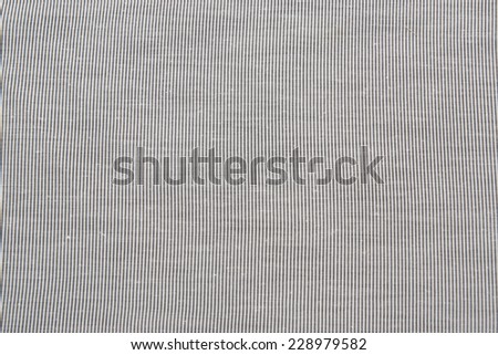Natural cloth cotton texture stripe pattern linear background swatch for fashion design grey color