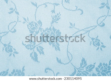 lace guipure cloth background with floral pattern