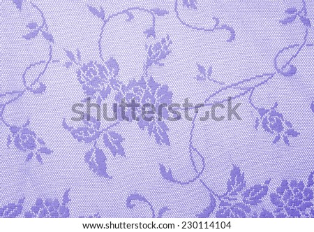 lace guipure cloth background with floral pattern