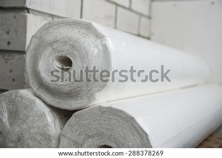 Premium Photo  Long and large tissue paper rolls in stack are isolated on  white background with clipping path