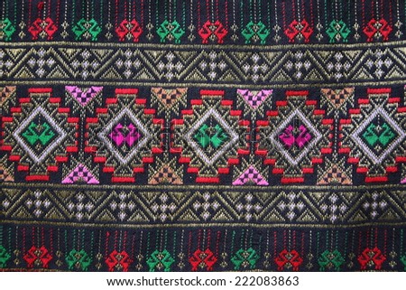 Thai fabrics patterns thai graphic Thailand embroidery designs