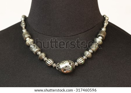 Thailand silver necklace
