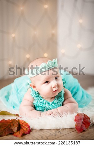 baby girl newborn toy  autumn king crown