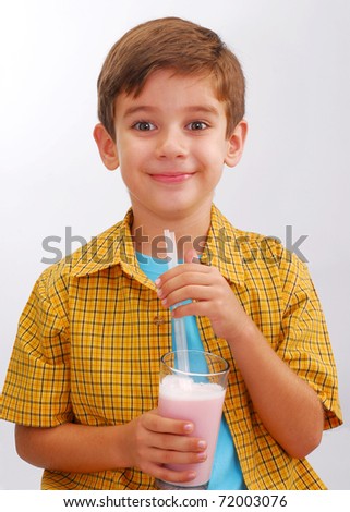 Little Boy Drinking