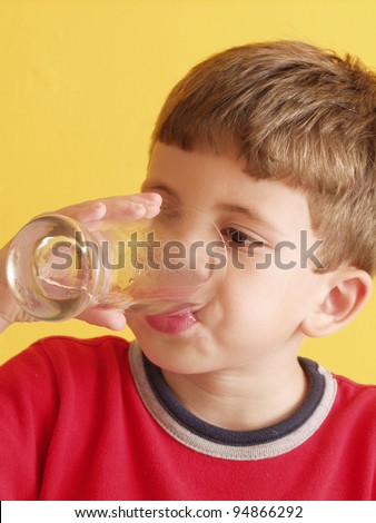 Kid Drinking