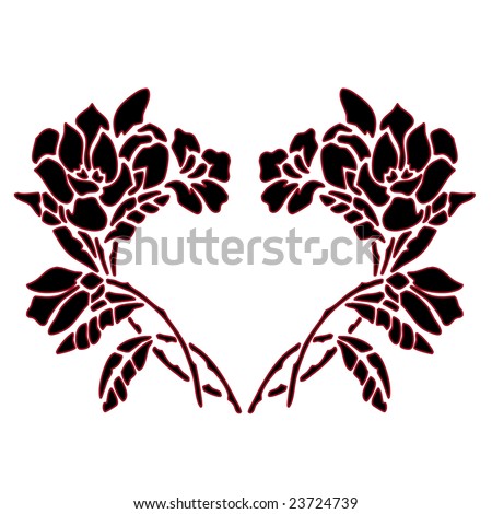 clip art heart black and white. Clipart Heart Black And White